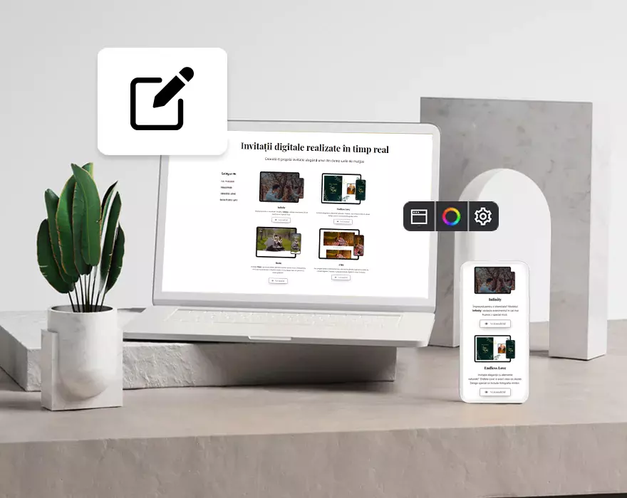 Invitatii personalizate online