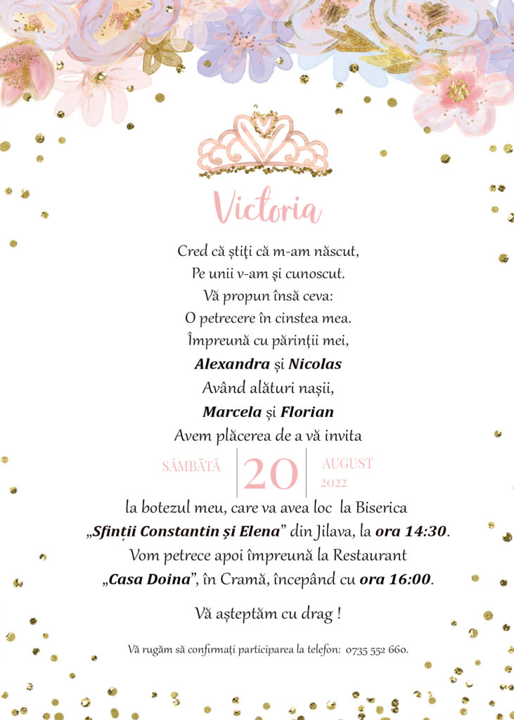 Victoria invitatia